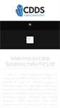 Mobile Screenshot of cddsindia.com